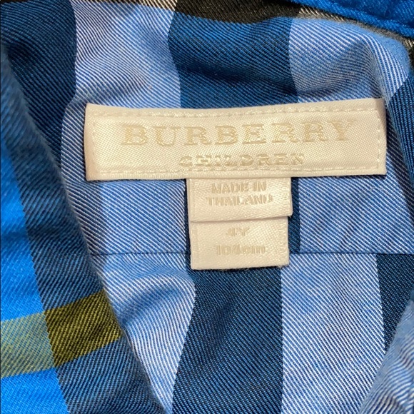 Lot of 2 Burberry Boys Shirts - Picture 3 of 10